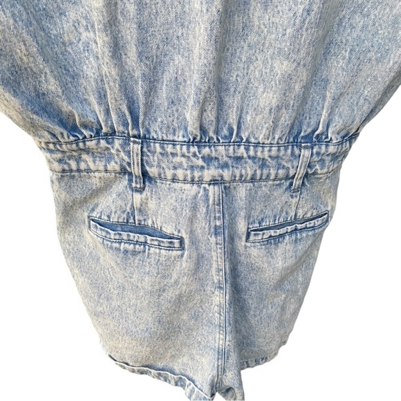 BLANK NYC Denim Shorts Jumpsuit I Size: M - Picture 11 of 16